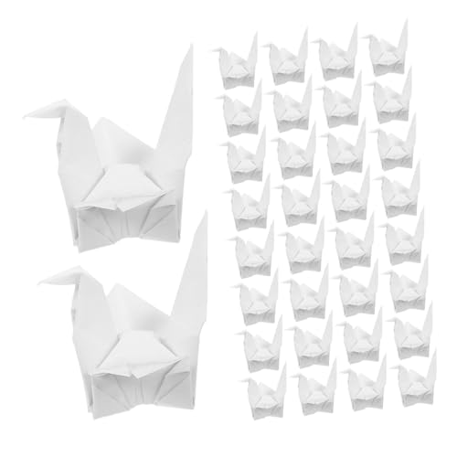 Angoily 100 Stück Origami Papierfiguren Weiß Faltbare Handmade DIY Vögel Girlande für Hochzeit Geburtstag Shower Partydeko Papier-Figuren Bastelset für Vielseitige Feierdekoration Angoily 100 Stück Origami Papierfiguren Weiß Faltbare Handmade DIY Vögel Girlande für Hochzeit Geburtstag Shower Partydeko Papier-Figuren Bastelset für Vielseitige Feierdekoration von Angoily