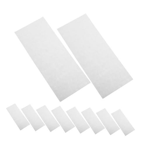 Angoily 100 Stück Palettenpapier, Feuchthaltepalette, Nachfüllpackung, Palettenpapier Für Acrylmalerei, Miniaturen, Öl, Aquarell, Gouache, Weiß von Angoily