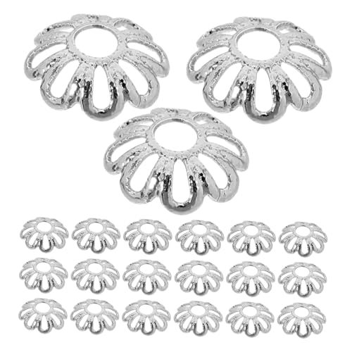 Angoily 100 Stück Perlenblumen-hutzubehör Perlenkappen Schmuckzubehör Endkappen Für Schmuck Blumen Endkappen Diy -ohrring -vorräte Armbänder Perlen-kit Schmuckbefund Silber Kupfer Angoily 100 Stück Perlenblumen-hutzubehör Perlenkappen Schmuckzubehör Endkappen Für Schmuck Blumen Endkappen Diy -ohrring -vorräte Armbänder Perlen-kit Schmuckbefund Silber Kupfer von Angoily