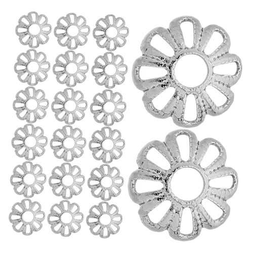 Angoily 100 Stück Perlenblumen-hutzubehör Schmuckzubehör Endkappen Für Schmuck Perlenkappen Edelstahlperlen Goldene Blumenperlenkappen Perlenkappe Aus Edelstahl Silber Kupfer Angoily 100 Stück Perlenblumen-hutzubehör Schmuckzubehör Endkappen Für Schmuck Perlenkappen Edelstahlperlen Goldene Blumenperlenkappen Perlenkappe Aus Edelstahl Silber Kupfer von Angoily