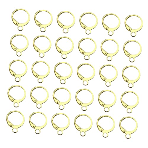 Angoily 100 Stück Runde Französische Ohrhaken Ohrring Schüttgut Herstellung Von Ohrschmuck Kit Zur Schmuckherstellung Runden Lieferungen Schlüssel Silber Van Golden Beschichtungslegierung Angoily 100 Stück Runde Französische Ohrhaken Ohrring Schüttgut Herstellung Von Ohrschmuck Kit Zur Schmuckherstellung Runden Lieferungen Schlüssel Silber Van Golden Beschichtungslegierung von Angoily