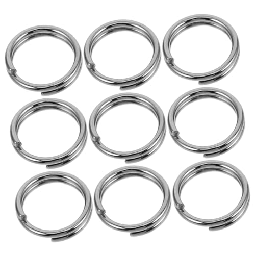 Angoily 100 Stück Schlüsselring Aus Edelstahl Schlüsselringhalter Schlüsselbundringe Runder Fester Ring Spaltringe Für Schlüsselanhänger Kleine Schlüsselanhänger Rostfreier Stahl Silver Angoily 100 Stück Schlüsselring Aus Edelstahl Schlüsselringhalter Schlüsselbundringe Runder Fester Ring Spaltringe Für Schlüsselanhänger Kleine Schlüsselanhänger Rostfreier Stahl Silver von Angoily