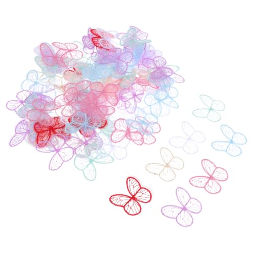 Angoily 100 Stück Schmetterling Spitze Applikationen zum Aufnähen Bestickte Spitzen-patches für Hochzeit Brautkleid Jacke Tasche Vielseitige DIY Stoffverzierung Bunte Mixfarben Angoily 100 Stück Schmetterling Spitze Applikationen zum Aufnähen Bestickte Spitzen-patches für Hochzeit Brautkleid Jacke Tasche Vielseitige DIY Stoffverzierung Bunte Mixfarben von Angoily