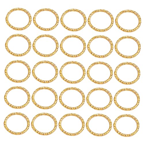 Angoily 100 Stück Schmuck Making Kit Perlen Für Schmuckhersteller Bulk-schmuck Ringe Schlüssel Vergoldet Schmuckset Zubehör Zur Schmuckherstellung Golden von Angoily
