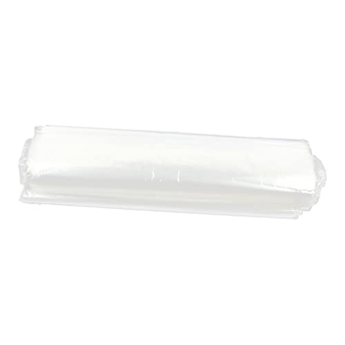 Angoily 100 Stück Schrumpffolienbeutel Transparente Schrumpfverpackung für Kerzen Schuhe Weinflaschen Kosmetik und DIY Projekte Hohe Reißfest und Einfach zu Verwenden von Angoily