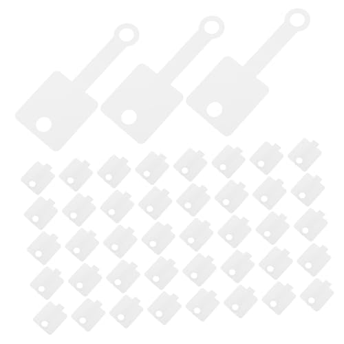 Angoily 100 Stück Selbstklebende Schmuck Preisschilder aus Handgefertigtem Papier Weiß Einzigartige Textur Einfache Anwendung für Schmuckverpackung und Verkaufsdisplay Angoily 100 Stück Selbstklebende Schmuck Preisschilder aus Handgefertigtem Papier Weiß Einzigartige Textur Einfache Anwendung für Schmuckverpackung und Verkaufsdisplay von Angoily