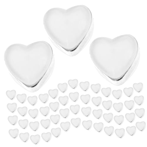 Angoily 100 Stück Silikon Ohrring Stopper Herzform Ohrstecker Verschluss Ersatzteile Langlebig Leicht für DIY Schmuckherstellung und Professionellen Gebrauch Angoily 100 Stück Silikon Ohrring Stopper Herzform Ohrstecker Verschluss Ersatzteile Langlebig Leicht für DIY Schmuckherstellung und Professionellen Gebrauch von Angoily