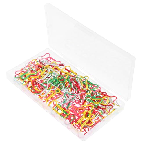 Angoily 100 Stück Teiliges Bunte Knochenförmige Büroklammern Metall Papierklammern mit Aufbewahrungsbox Vielseitige Lesezeichen Büroklammern für Büro Schule Zuhause Organisieren und Angoily 100 Stück Teiliges Bunte Knochenförmige Büroklammern Metall Papierklammern mit Aufbewahrungsbox Vielseitige Lesezeichen Büroklammern für Büro Schule Zuhause Organisieren und von Angoily