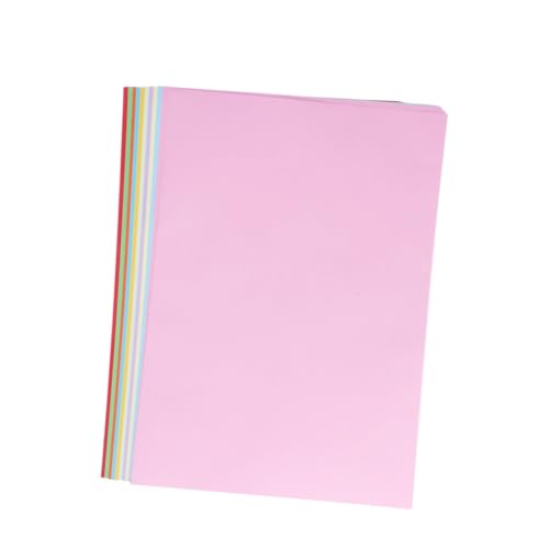 Angoily 100 Stück Teiliges Origami Papier Buntes Bastelpapier M² Farbiges Faltpapier für DIY Handarbeit Bastelprojekte Schulbedarf Farben Mix von Angoily