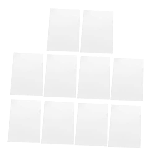 Angoily 100 Stück Transparente Dokumentenmappe Einfache Aufbewahrung für Schulunterlagen Bürodateien und Reisepapiere für Organisation von Dokumenten und Visitenkarten Langlebiges Material Angoily 100 Stück Transparente Dokumentenmappe Einfache Aufbewahrung für Schulunterlagen Bürodateien und Reisepapiere für Organisation von Dokumenten und Visitenkarten Langlebiges Material von Angoily