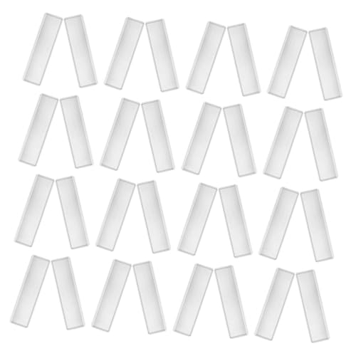 Angoily 100 Stück Transparente Selbstklebende Pvc-etikettenhüllen für Büro Lager und Schule Wiederverwendbare Indexkartenhalter für Regale Aktenordner und Aufbewahrungsboxen Angoily 100 Stück Transparente Selbstklebende Pvc-etikettenhüllen für Büro Lager und Schule Wiederverwendbare Indexkartenhalter für Regale Aktenordner und Aufbewahrungsboxen von Angoily