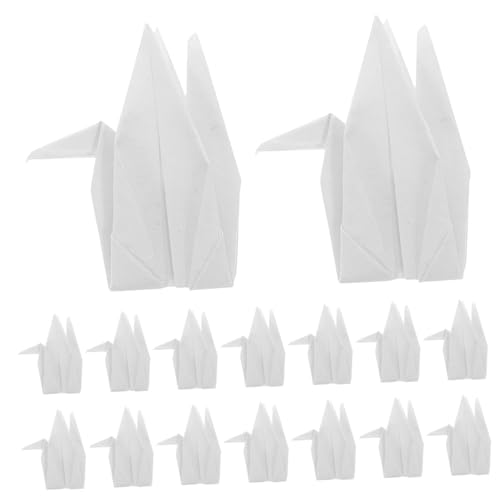Angoily 100 Stück Vorgefertigte Origami Kraniche Partygeschenke Hochzeitsgeschenke Hochzeitsbild Requisiten Faltpapier Bastelarbeiten Handgefertigte Origami Papier von Angoily