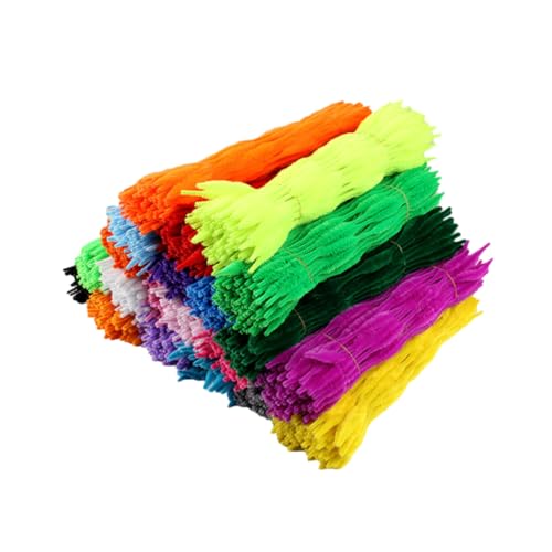 Angoily 100 Stück Wellenförmige Basteldraht DIY Handarbeit Biegeplüsch Stäbe Bunte Bastelsets für Kindergarten Kreative Spielzeuge Angoily 100 Stück Wellenförmige Basteldraht DIY Handarbeit Biegeplüsch Stäbe Bunte Bastelsets für Kindergarten Kreative Spielzeuge von Angoily
