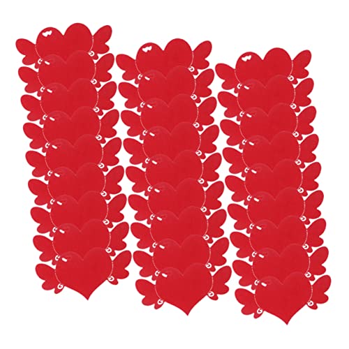 Angoily 100 Stück Wunschkarte Karten Party Etiketten Zum Valentinstag Junggesellin Namensschilder Zum Valentinstag Verpackung Einzel Für Dekoration Lieferungen Rot Papier Angoily 100 Stück Wunschkarte Karten Party Etiketten Zum Valentinstag Junggesellin Namensschilder Zum Valentinstag Verpackung Einzel Für Dekoration Lieferungen Rot Papier von Angoily