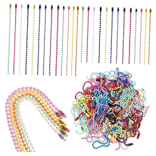 Angoily 100 Stück leere Erkennungsmarken Kugelkette, Masse perlenbesetzte Schlüsselanhänger dünn Hund bastelzeug the craft schlüsselringe Ball und Kette Schlüsselanhänger Masse Eisen Angoily 100 Stück leere Erkennungsmarken Kugelkette, Masse perlenbesetzte Schlüsselanhänger dünn Hund bastelzeug the craft schlüsselringe Ball und Kette Schlüsselanhänger Masse Eisen von Angoily