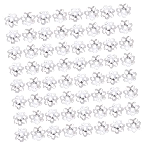 Angoily 1000 Stück Teiliges Metall Perlen Endkappen mit Blumenmotiv Eisen Schmuckzubehör für Diy Armbänder Halsketten und Dekorative Bastelprojekte Angoily 1000 Stück Teiliges Metall Perlen Endkappen mit Blumenmotiv Eisen Schmuckzubehör für Diy Armbänder Halsketten und Dekorative Bastelprojekte von Angoily