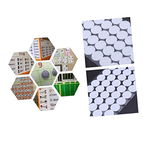 Angoily 1000Stücke Klettband Selbstklebend Durchmesser Doppelseitige Klebepunkte für Handwerk Wasserdichtes und Langlebiges Material Angoily 1000Stücke Klettband Selbstklebend Durchmesser Doppelseitige Klebepunkte für Handwerk Wasserdichtes und Langlebiges Material von Angoily