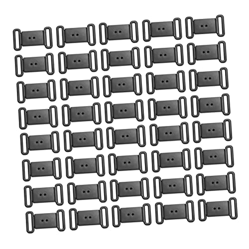 Angoily 100Stücke Klammernclips Breakaway Sicherheitsverschlüsse Innendurchmesser Leichte Verbindungselemente für DIY Projekte Armbänder und Lanyards von Angoily