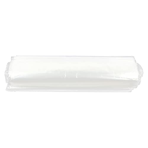 Angoily 100Stücke Schrumpffolienbeutel Klare Schrumpfverpackung Geruchlos und Reißfest für Präsentation von Produkten Hohe und Zähigkeit von Angoily