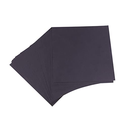 Angoily 100Stücke Schwarzes Origami Papier Quadratisch Doppelseitiges Bastelpapier für DIY Projekte für Papierkran und Kunsthandwerk Schule Angoily 100Stücke Schwarzes Origami Papier Quadratisch Doppelseitiges Bastelpapier für DIY Projekte für Papierkran und Kunsthandwerk Schule von Angoily