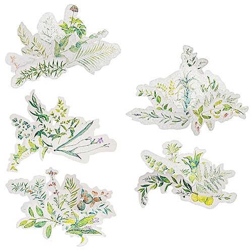 Angoily 102 Stück Teiliges Pflanzenaufkleber Selbstklebende Diy Dekorationssticker für Scrapbooking Tagebuch Tassen und Laptop Dekoration Wetterfest und Geruchsneutral Angoily 102 Stück Teiliges Pflanzenaufkleber Selbstklebende Diy Dekorationssticker für Scrapbooking Tagebuch Tassen und Laptop Dekoration Wetterfest und Geruchsneutral von Angoily