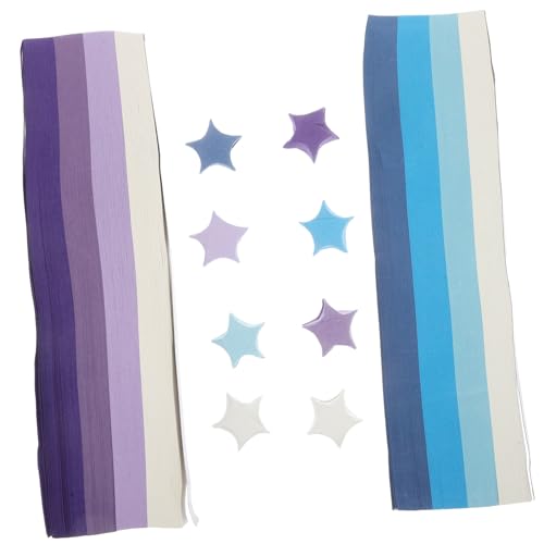 Angoily 1080 Stück Fünfzackiger Origami-stern Origami-sternpapierstreifen Machen Dekorationen Falten Sternenpapier Herstellung Origami -papier Sternstreifen Aus Papier Festival-faltpapier Angoily 1080 Stück Fünfzackiger Origami-stern Origami-sternpapierstreifen Machen Dekorationen Falten Sternenpapier Herstellung Origami -papier Sternstreifen Aus Papier Festival-faltpapier von Angoily
