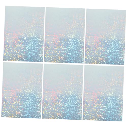 Angoily 10Blätter Holografisches Aufkleberpapier Selbstklebendes Vinyl Druckerpapier für Tintenstrahldrucker Wasserfestes Klebepapier für DIY Kunstprojekte Angoily 10Blätter Holografisches Aufkleberpapier Selbstklebendes Vinyl Druckerpapier für Tintenstrahldrucker Wasserfestes Klebepapier für DIY Kunstprojekte von Angoily