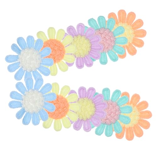 Angoily 10Stücke Blumenapplikationen Gestickte Nähflecken für Bastelprojekte für Kleidung Taschen und Kinderaccessoires Langlebig Angoily 10Stücke Blumenapplikationen Gestickte Nähflecken für Bastelprojekte für Kleidung Taschen und Kinderaccessoires Langlebig von Angoily