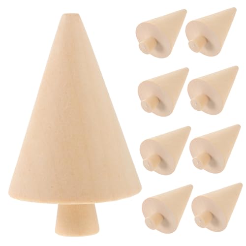 Angoily 10Stücke DIY Weihnachtsbaum Holz Unvollendete Bastelarbeiten Für Dekoration Für Bastelprojekte Handgefertigte Holz Dekorationen Angoily 10Stücke DIY Weihnachtsbaum Holz Unvollendete Bastelarbeiten Für Dekoration Für Bastelprojekte Handgefertigte Holz Dekorationen von Angoily