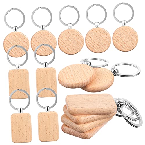 Angoily 10Stücke Holz Schlüsselanhänger Rohlinge Und Rund Blanko Holz Schlüsselketten Für DIY Gravur Und Dekoration Unbehandelte Holzanhänger Für Bastelprojekte Angoily 10Stücke Holz Schlüsselanhänger Rohlinge Und Rund Blanko Holz Schlüsselketten Für DIY Gravur Und Dekoration Unbehandelte Holzanhänger Für Bastelprojekte von Angoily