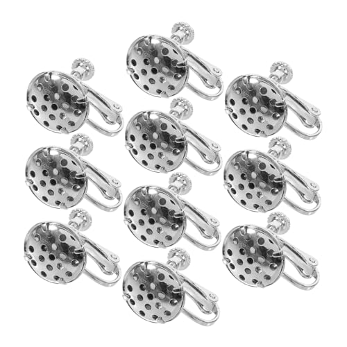 Angoily 10Stücke Ohrringhaken Metall Für DIY Schmuckherstellung Ohrhaken Zubehör Für Ohrringe Vielseitige Haken Zur Erstellung Individueller Ohrstecker von Angoily
