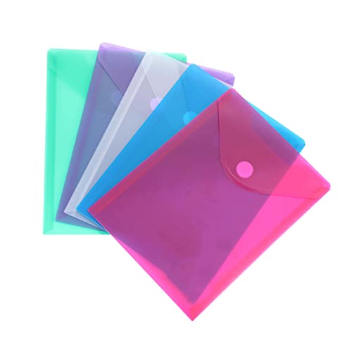 Angoily 10Stücke Teiliges Transparente Dateiordner mit Schnalle zur Aufbewahrung von Dokumenten Memos und Prüfungsunterlagen für Büro und Schule Angoily 10Stücke Teiliges Transparente Dateiordner mit Schnalle zur Aufbewahrung von Dokumenten Memos und Prüfungsunterlagen für Büro und Schule von Angoily