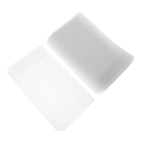 Angoily 10Stücke Transparente Bindemitteltaschen Wasserdichte Dokumenten Organizer mit Doppelten Löchern für Quittungen Rechnungen und Langlebig und Praktisch Angoily 10Stücke Transparente Bindemitteltaschen Wasserdichte Dokumenten Organizer mit Doppelten Löchern für Quittungen Rechnungen und Langlebig und Praktisch von Angoily