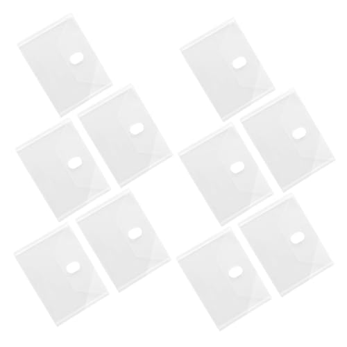 Angoily 10Stücke Transparente Dokumentenmappe Aus Langlebigem Material Praktische Aufbewahrungstaschen Für Papierakten Für Büro Schule Und Reisen Sicht Und Große Angoily 10Stücke Transparente Dokumentenmappe Aus Langlebigem Material Praktische Aufbewahrungstaschen Für Papierakten Für Büro Schule Und Reisen Sicht Und Große von Angoily