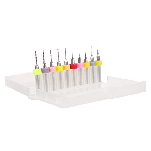 Angoily 10Stücke Wolframstahl Bohrer Set Spiralbohrer Für Präzise Bohrungen Für DIY Und Metallbearbeitung Langlebig Und Stabil Für Verschiedene Angoily 10Stücke Wolframstahl Bohrer Set Spiralbohrer Für Präzise Bohrungen Für DIY Und Metallbearbeitung Langlebig Und Stabil Für Verschiedene von Angoily