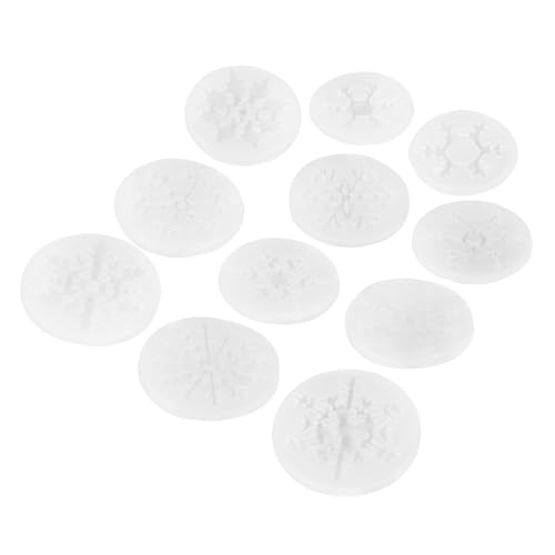 Angoily 11 Stück Teiliges Silikonform Schneeflocken für DIY Schmuck und Anhängerherstellung Flexible Epoxidharz Gießformen Wiederverwendbar Einfach zu Reinigen Weihnachtsdeko Zubehör Angoily 11 Stück Teiliges Silikonform Schneeflocken für DIY Schmuck und Anhängerherstellung Flexible Epoxidharz Gießformen Wiederverwendbar Einfach zu Reinigen Weihnachtsdeko Zubehör von Angoily