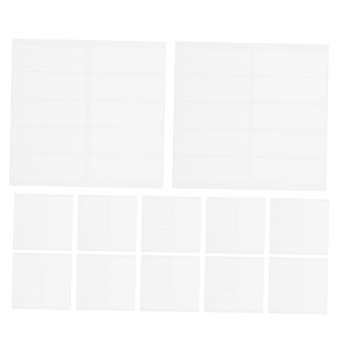 Angoily 12 Blatt Kleidungsetiketten Waschbare Glasetiketten Aufkleber Wasserfeste Klebeetiketten Wasserfeste Etikettenaufkleber Etiketten Bedruckbare Selbstklebende Angoily 12 Blatt Kleidungsetiketten Waschbare Glasetiketten Aufkleber Wasserfeste Klebeetiketten Wasserfeste Etikettenaufkleber Etiketten Bedruckbare Selbstklebende von Angoily