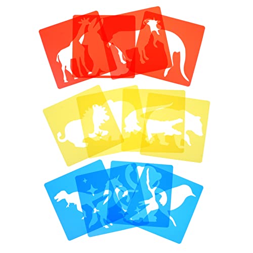 Angoily 12 Blatt Malvorlage Geburtstag Zeichenschablonen Für Wiederverwendbar Zeichnung Tiere Halloween Tierische Vorlagen Malen Lassen Tierische Hohle Vorlagen Handkonto Lineale Pp Angoily 12 Blatt Malvorlage Geburtstag Zeichenschablonen Für Wiederverwendbar Zeichnung Tiere Halloween Tierische Vorlagen Malen Lassen Tierische Hohle Vorlagen Handkonto Lineale Pp von Angoily