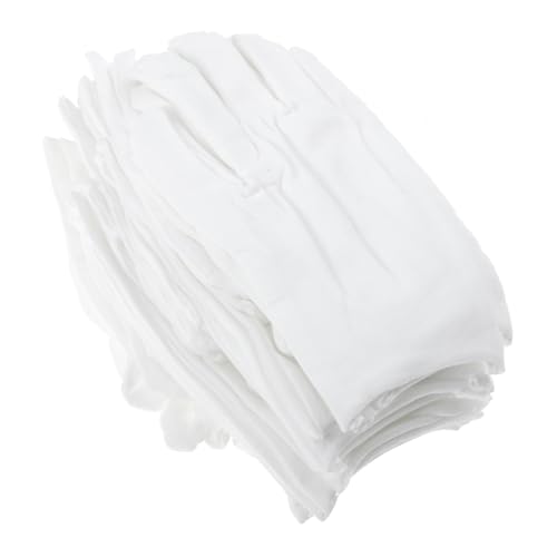 Angoily 12 Paare Handschuhe Für Frauen Dünne Baumwolle Schmuckhandschuh Szene Pannensicher Baumwolle Baumwollgarn Weiß Angoily 12 Paare Handschuhe Für Frauen Dünne Baumwolle Schmuckhandschuh Szene Pannensicher Baumwolle Baumwollgarn Weiß von Angoily