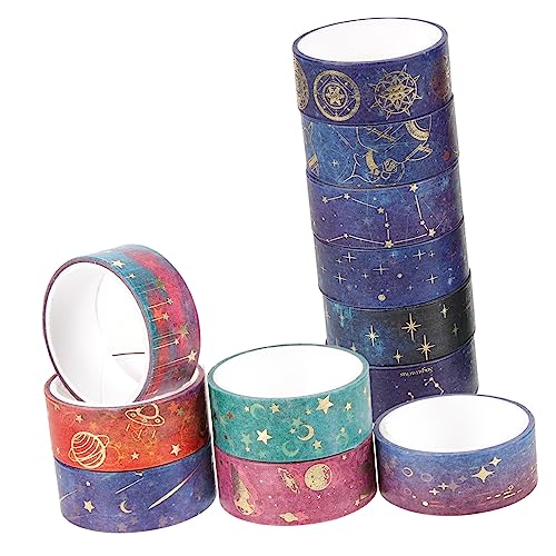 Angoily 12 Rollen Dekoratives Washi Tape Diy Bastel und Scrapbooking Tapes mit Zarten Mustern für Tagebücher Fotoalben und Geschenkverpackungen Angoily 12 Rollen Dekoratives Washi Tape Diy Bastel und Scrapbooking Tapes mit Zarten Mustern für Tagebücher Fotoalben und Geschenkverpackungen von Angoily
