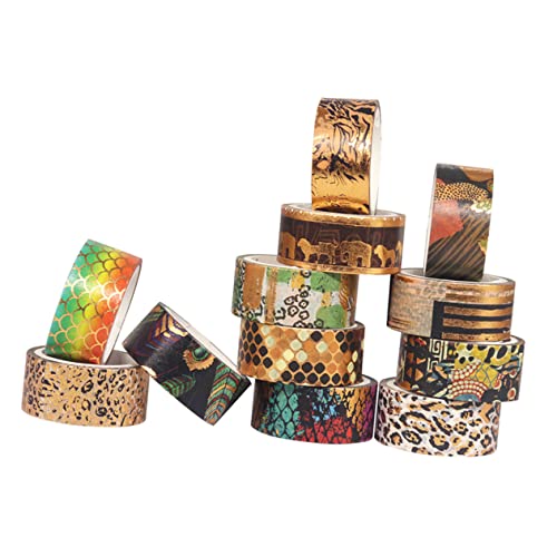Angoily 12 Rollen Dekoratives Washi Tape mit Tiermotiven Klebeband für Diy Bastelprojekte Scrapbooking Planner Dekoration und Geschenkverpackung Angoily 12 Rollen Dekoratives Washi Tape mit Tiermotiven Klebeband für Diy Bastelprojekte Scrapbooking Planner Dekoration und Geschenkverpackung von Angoily
