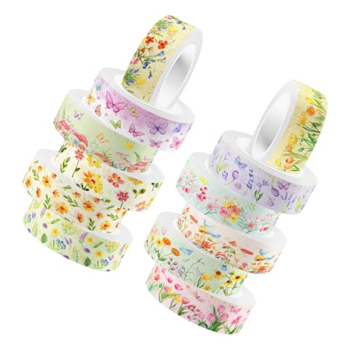 Angoily 12 Rollen Transparentes Washi Tape Dekoration Scrapbooking Washi Tape Einfarbig Scrapbook Zubehör Washi Tape Washy Tape Farbige Washi Tapes Breites Washi Tape Angoily 12 Rollen Transparentes Washi Tape Dekoration Scrapbooking Washi Tape Einfarbig Scrapbook Zubehör Washi Tape Washy Tape Farbige Washi Tapes Breites Washi Tape von Angoily