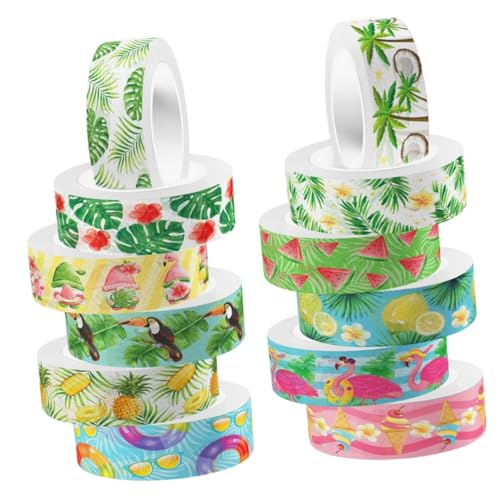 Angoily 12 Rollen Washi-Tape-Masse dekorative Klebebänder Washi -Bänder Bastelband Dekoratives Washi Tape Washi-tape grün Scrapbook- Tagebuchband Aufkleber Angoily 12 Rollen Washi-Tape-Masse dekorative Klebebänder Washi -Bänder Bastelband Dekoratives Washi Tape Washi-tape grün Scrapbook- Tagebuchband Aufkleber von Angoily