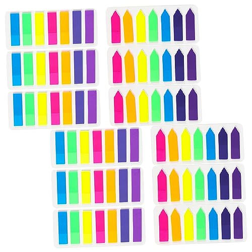 Angoily 12 Sätze Fluoreszenz -stangen -indexaufkleber Lesezeichen Farbig Fluoreszierend Bausatz Schreibwaren Farbe Klebrig Buchseite Registerkarten Für Seitenaufkleber Das Haustier Angoily 12 Sätze Fluoreszenz -stangen -indexaufkleber Lesezeichen Farbig Fluoreszierend Bausatz Schreibwaren Farbe Klebrig Buchseite Registerkarten Für Seitenaufkleber Das Haustier von Angoily