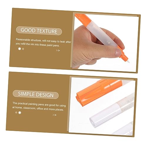 Angoily 12 Stck Teiliges Set Nachfüllbare Paint Marker Stifte Verschiedene Spitzen Sichtbares Design Leichte Graffiti Marker zum Schreiben Zeichnen für Künstler und Erwachsene Angoily 12 Stck Teiliges Set Nachfüllbare Paint Marker Stifte Verschiedene Spitzen Sichtbares Design Leichte Graffiti Marker zum Schreiben Zeichnen für Künstler und Erwachsene von Angoily