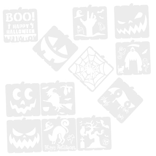 Angoily 12 Stck. Malvorlage Halloween-Zeichnungsvorlagen Fledermausschablone groß Zeichenschablone Herstellung machen Formen Halloween-Malschablonen DIY -Kürbisschnitzen das Haustier Weiß Angoily 12 Stck. Malvorlage Halloween-Zeichnungsvorlagen Fledermausschablone groß Zeichenschablone Herstellung machen Formen Halloween-Malschablonen DIY -Kürbisschnitzen das Haustier Weiß von Angoily