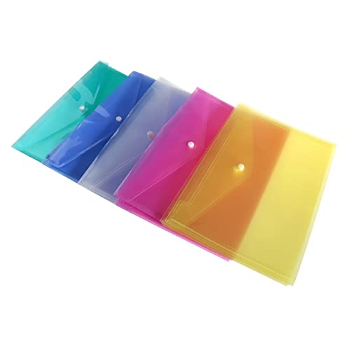 Angoily 12 Stück Dokumentenmappe Transparent mit Druckknopf und Reißfest für Büro und Schule Praktischer Organizer für Wichtige Unterlagen Angoily 12 Stück Dokumentenmappe Transparent mit Druckknopf und Reißfest für Büro und Schule Praktischer Organizer für Wichtige Unterlagen von Angoily