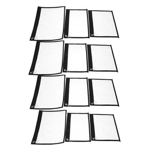 Angoily 12 Stück Dokumententaschen Mit Reißverschluss Transparente Aufbewahrungstaschen Mit Reißverschluss Kunststoff Reißverschlusstaschen Dokumententasche Transparente Kunststoff Angoily 12 Stück Dokumententaschen Mit Reißverschluss Transparente Aufbewahrungstaschen Mit Reißverschluss Kunststoff Reißverschlusstaschen Dokumententasche Transparente Kunststoff von Angoily