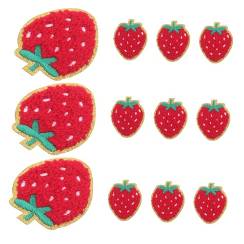 Angoily 12 Stück Erdbeer Bügelbilder Aufnäher Gestickte Applikationen mit Starkem Schmelzkleber Waschbare Dekor patches für Kleidung Rucksäcke Hüte Jacken und Jeans Angoily 12 Stück Erdbeer Bügelbilder Aufnäher Gestickte Applikationen mit Starkem Schmelzkleber Waschbare Dekor patches für Kleidung Rucksäcke Hüte Jacken und Jeans von Angoily