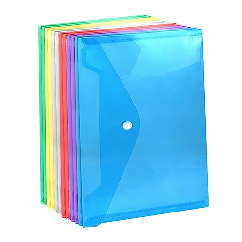 Angoily 12 Stück Farbenfrohe Dateibeutel Brief Organisatoren Umschläge hängend Tragbar Büro Dokumentenmappen Dokumenttasche klarer Dokumentenhalter Dateihalter löschen Angoily 12 Stück Farbenfrohe Dateibeutel Brief Organisatoren Umschläge hängend Tragbar Büro Dokumentenmappen Dokumenttasche klarer Dokumentenhalter Dateihalter löschen von Angoily